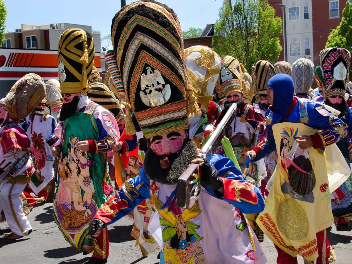 A scene from a previous Carnaval de Puebla in Philadelphia. Organizers have canceled this year's Carnaval de Puebla over fears of ICE raids.