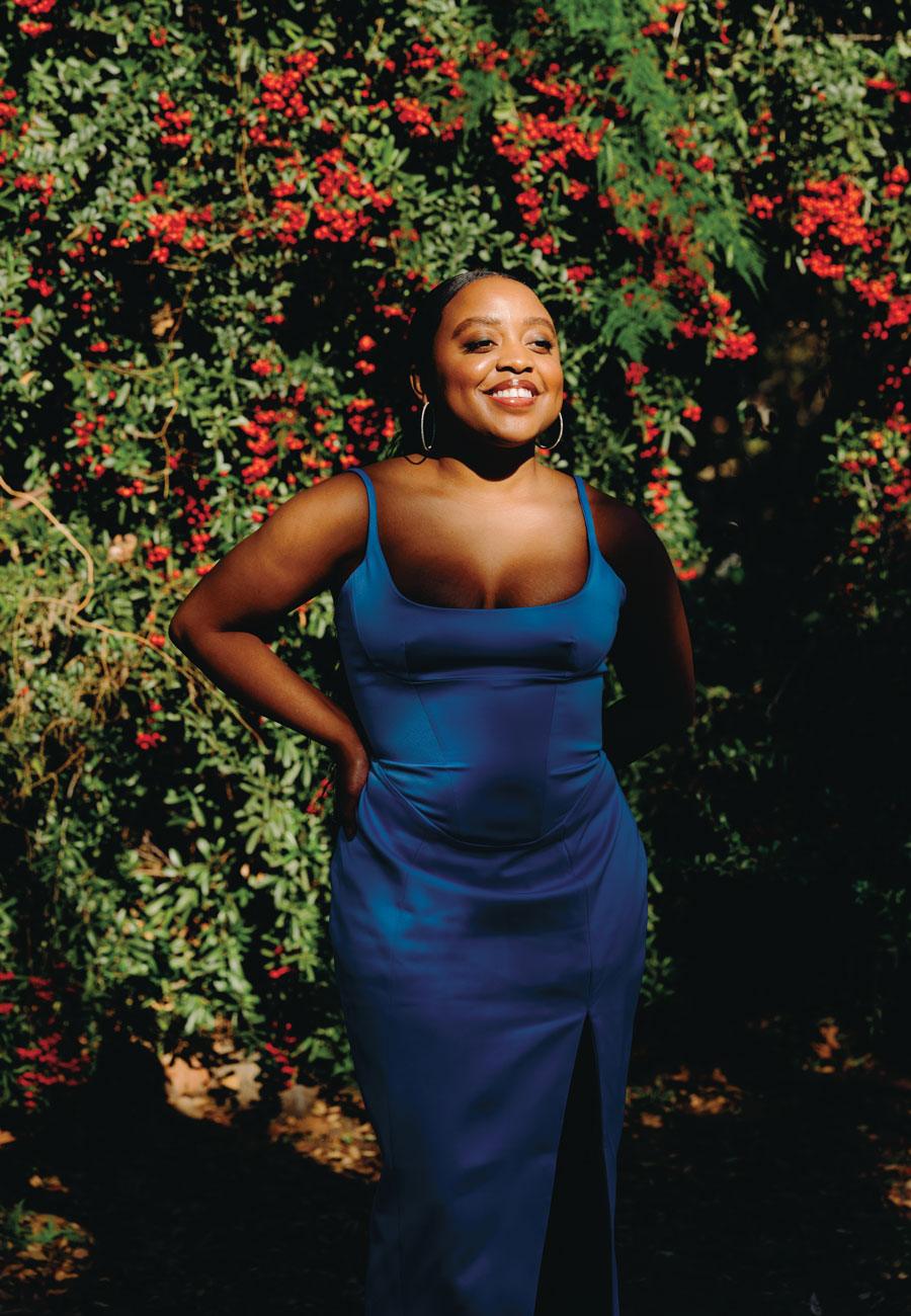 quinta brunson, the creator and star of abbott elementary