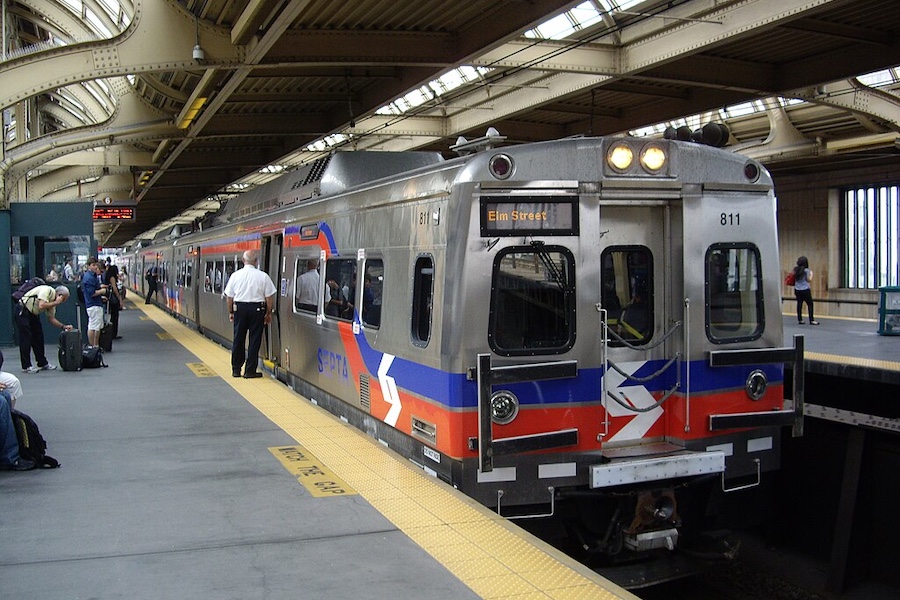 SEPTA Silverliner V at 30th Street Station