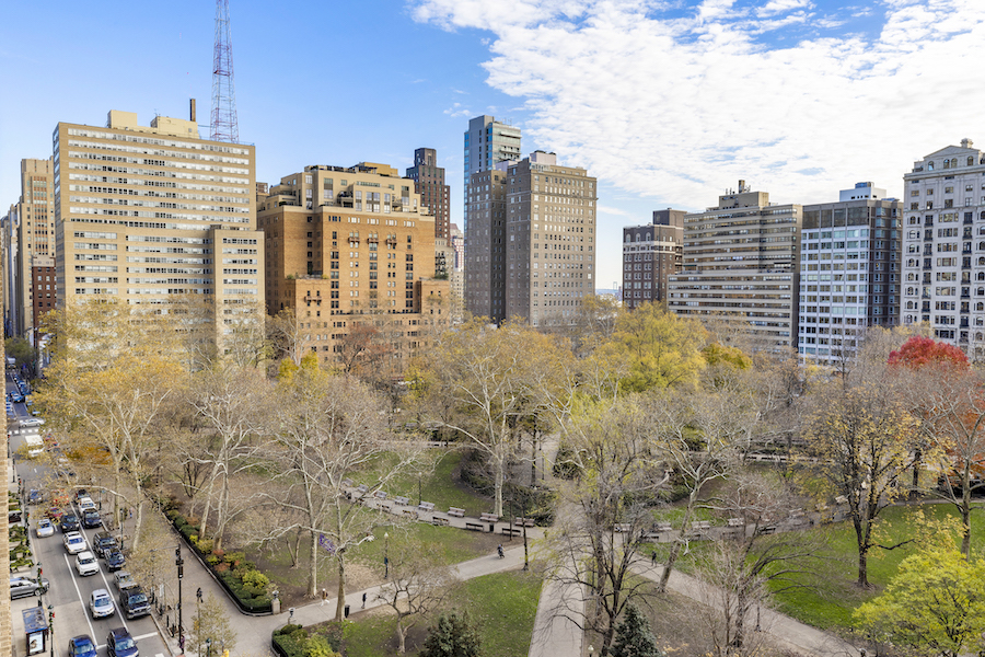 1909 apartment balcony view