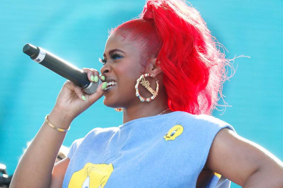 philadelphia rapper tierra whack, who was arrested this week after showing up at the Philadelphia airport with a loaded gun